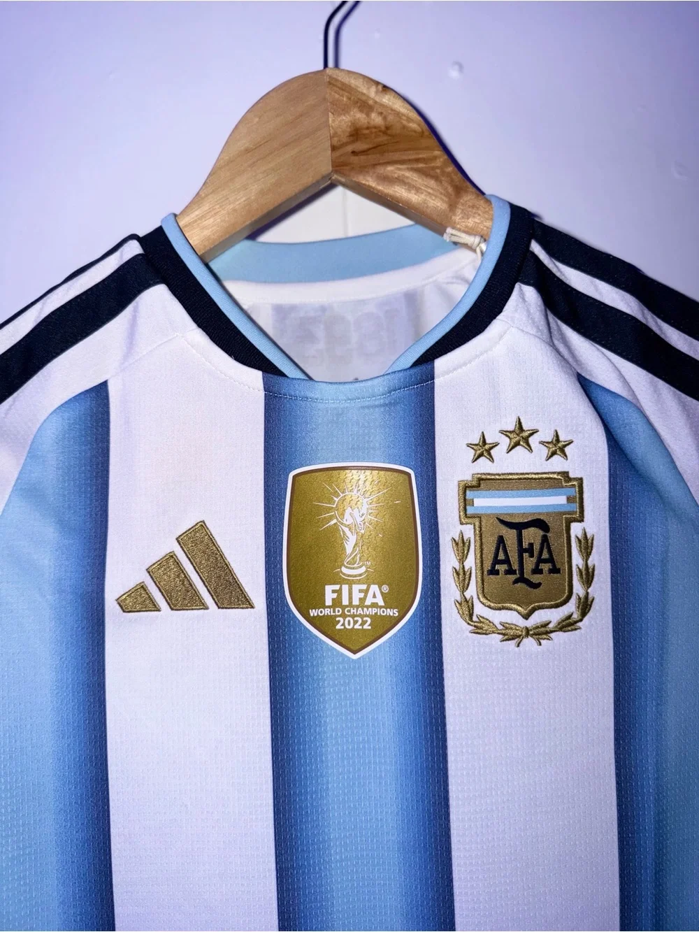 Kids Argentina home jersey Size S (9-10Y)